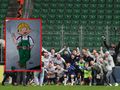 Kibic Lecha włamał się na stadion Legii. Oto, co zrobił