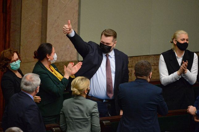 Reakcja Czarnka po głosowaniu w Sejmie 