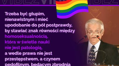 Inauguracja roku UJ z RiGCzem: "Trzeba być głupim i nienawistnym, by stawiać znak równości między homoseksualnością, a czynem pedofilnym"