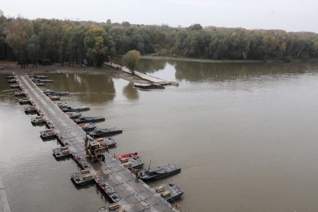 Awaria "Czajki". Wkrótce będzie można zdemontować most pontonowy