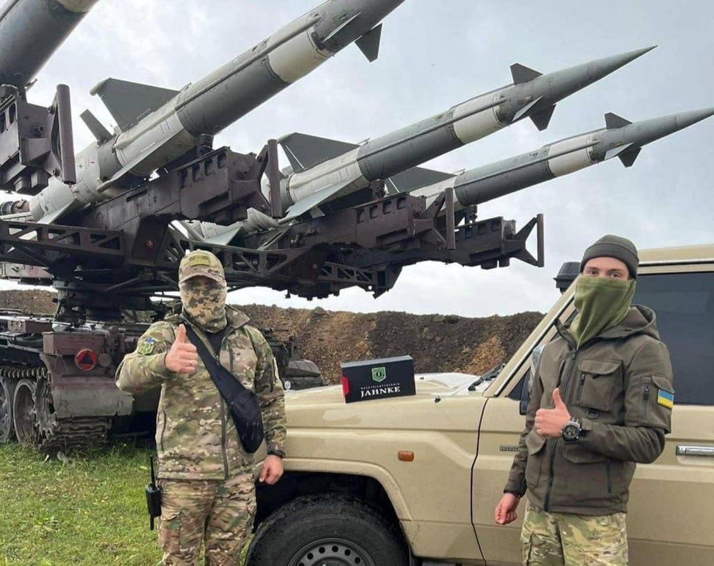 Polski system przeciwlotniczy w Ukrainie. Jest to S-125 Neva SC