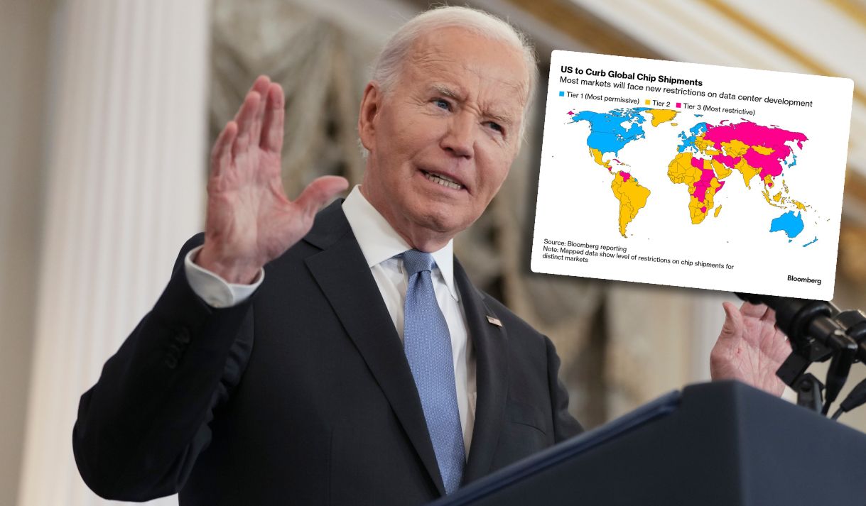 Biden podzielił Europę. Polska za "technologiczną żelazną kurtyną"