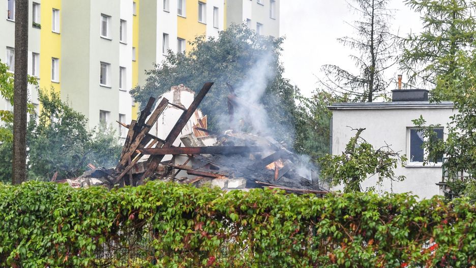 Wybuch domu w Toruniu. Akcja poszukiwawcza zakończona 