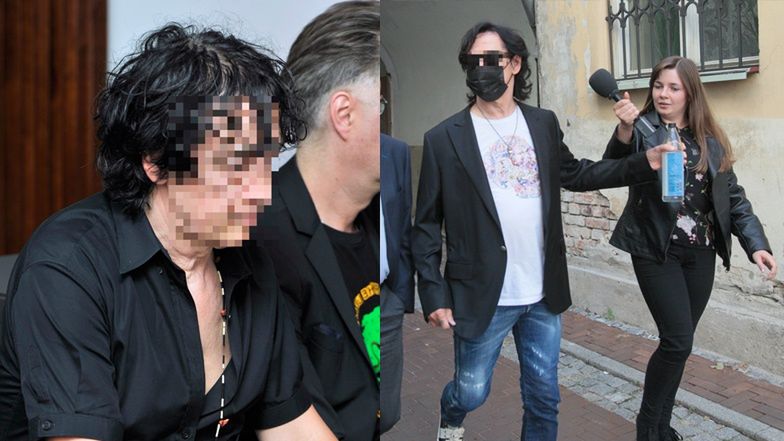 Jan B. po wizycie w prokuraturze 