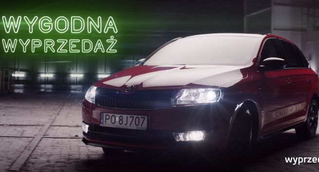Škoda reklamuje „wygodną wyprzedaż” (wideo)