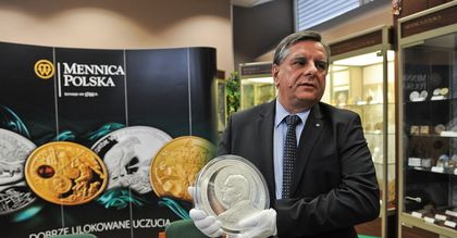 Największa moneta na świecie. Jest z Polski i waży 10 kg
