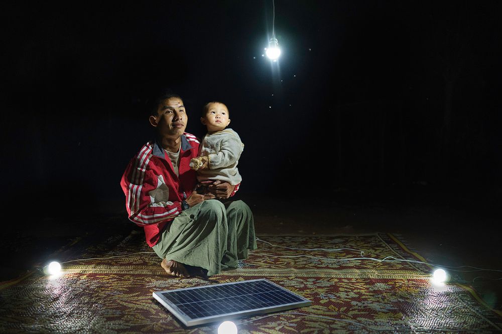 „Solar Portraits” - energia słoneczna elektryfikuje Birmę 10