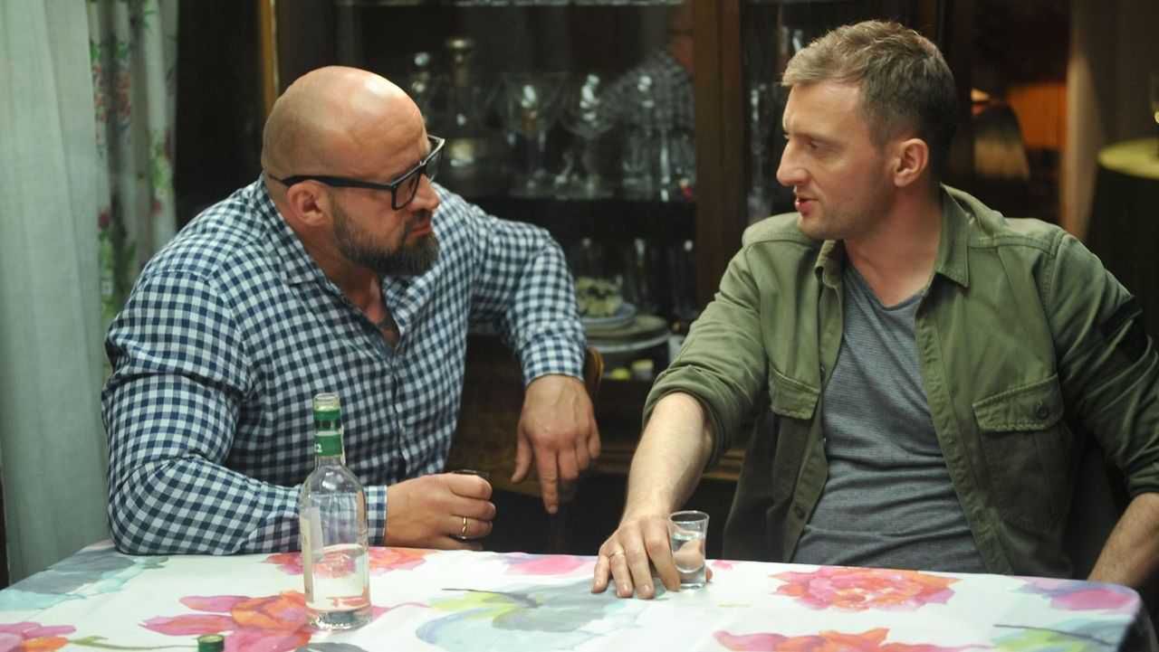 M jak miłość odcinek 1457, Andrzejek (Tomasz Oświeciński), Bartek (Arkadiusz Smoleński)