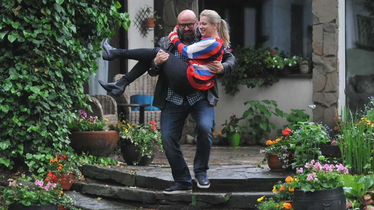 M jak miłość po wakacjach 2019, Andrzejek (Tomasz Oświeciński), Marzenka (Olga Szomańska)