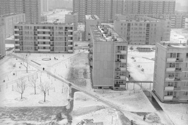 Warszawskie blokowiska w latach 70.