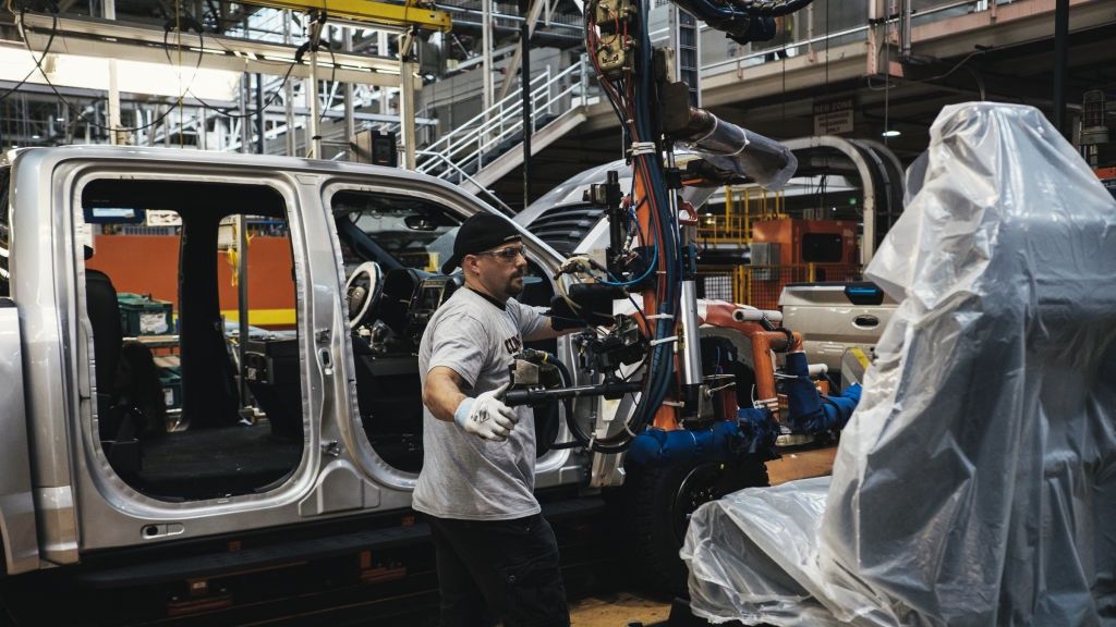 Ford Holds Event At Rouge Plant
Bloomberg
US, Industry, USA, Americas, Fabrication, U.S.A., Manufacturing, Business Finance and Industry, Transportation, Dearborn