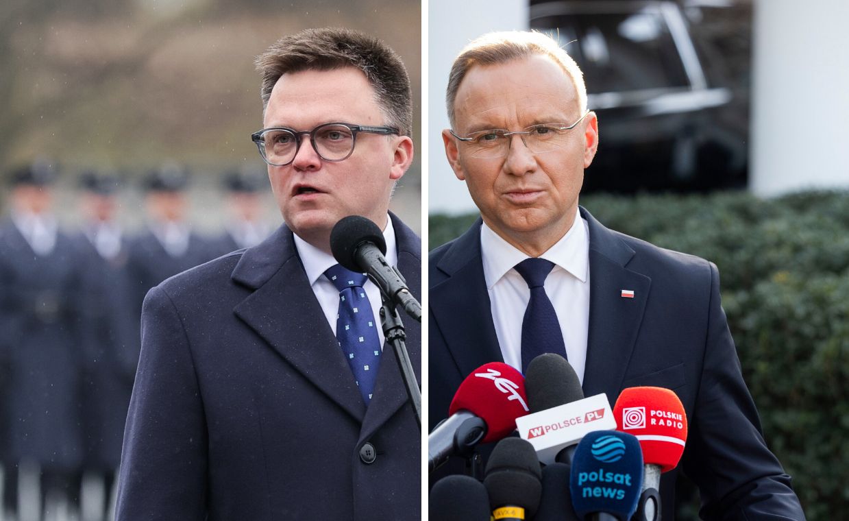 Ranking zaufania: Ex aequo Andrzej Duda i Szymon Hołownia