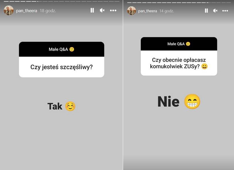 Q&A na Instastories Przemka 