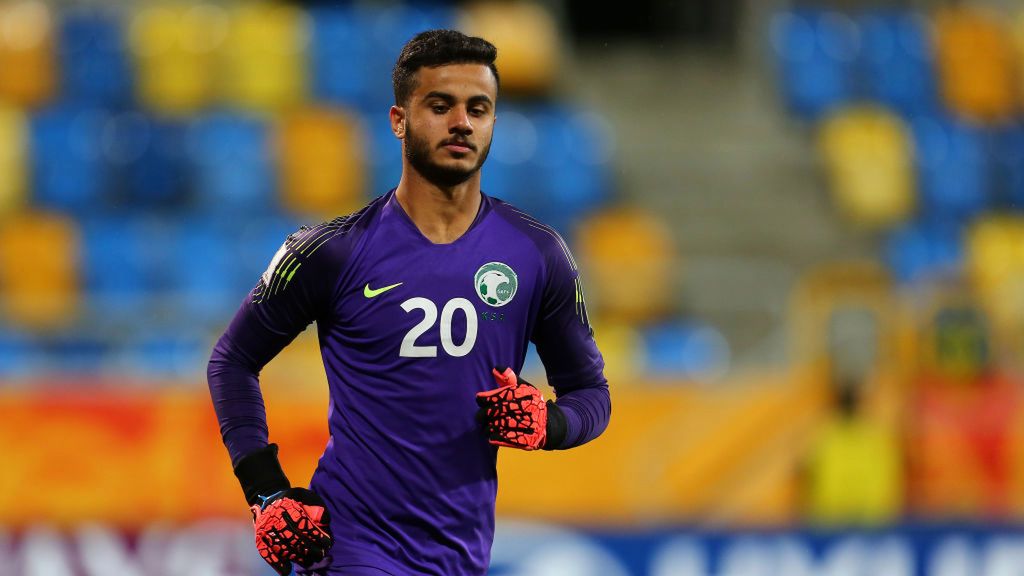 Getty Images / Piotr Matusewicz/PressFocus/MB Media / Na zdjęciu: Abdulrahman Alshammari, bramkarz reprezentacji Arabii Saudyjskiej U-20
