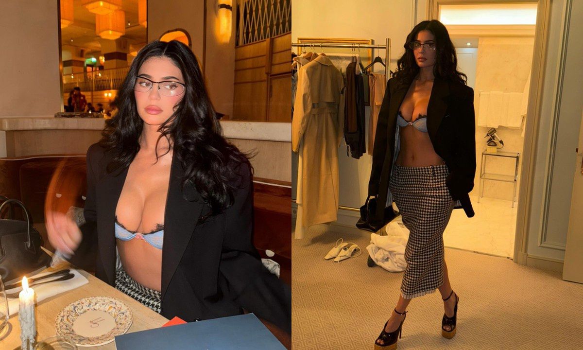 Kylie Jenner w odważnej stylizacji