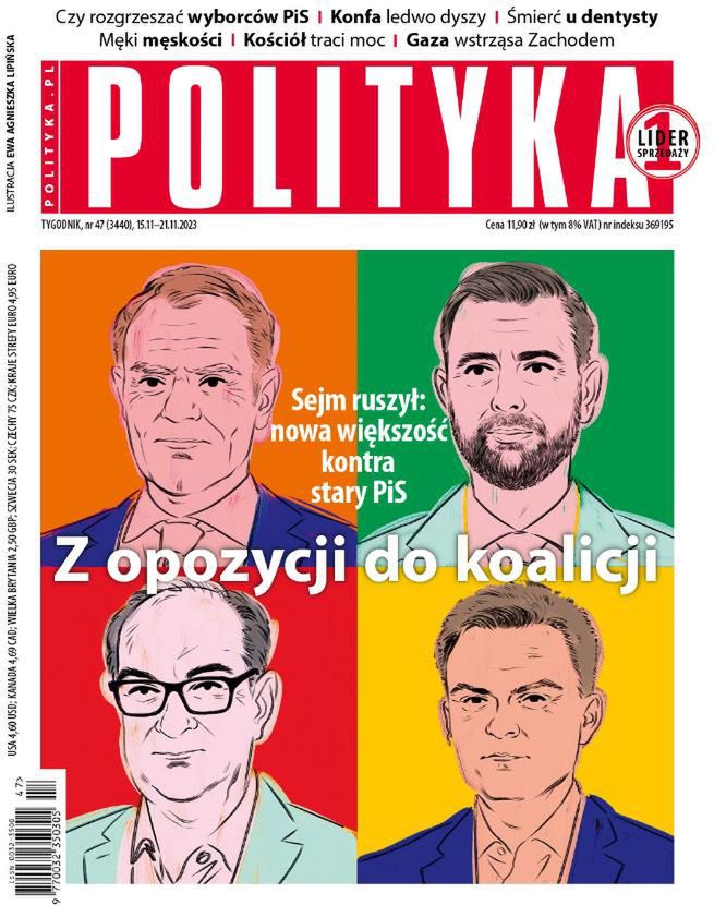 Okładka tygodnika "Polityka"