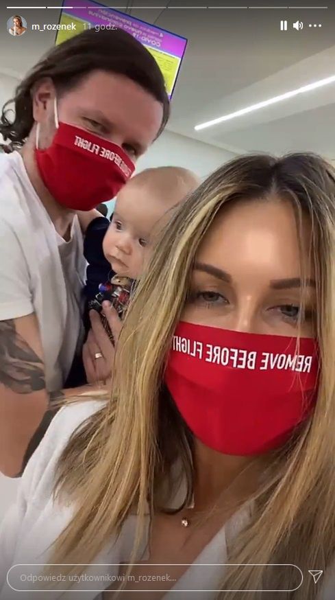Małgorzata Rozenek z rodziną i całą ekipą ląduje w Meksyku