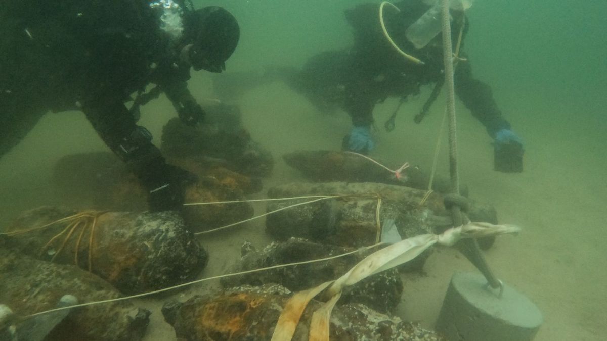 Niewybuchy na dnie Bałtyku