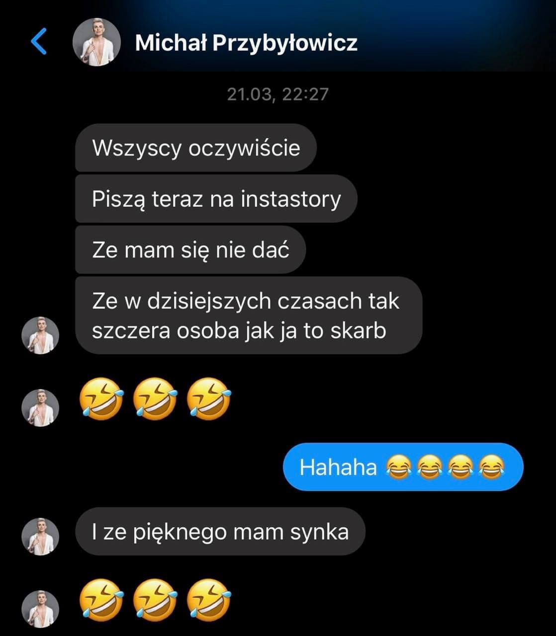 Matka "syna" polskiego Kena ujawnia ich prywatną korespondencję