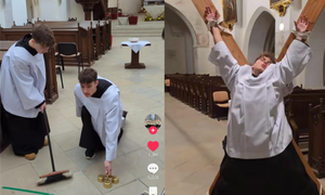 "Zbezczeszczenie Kościoła"? Tak promują chrześcijaństwo