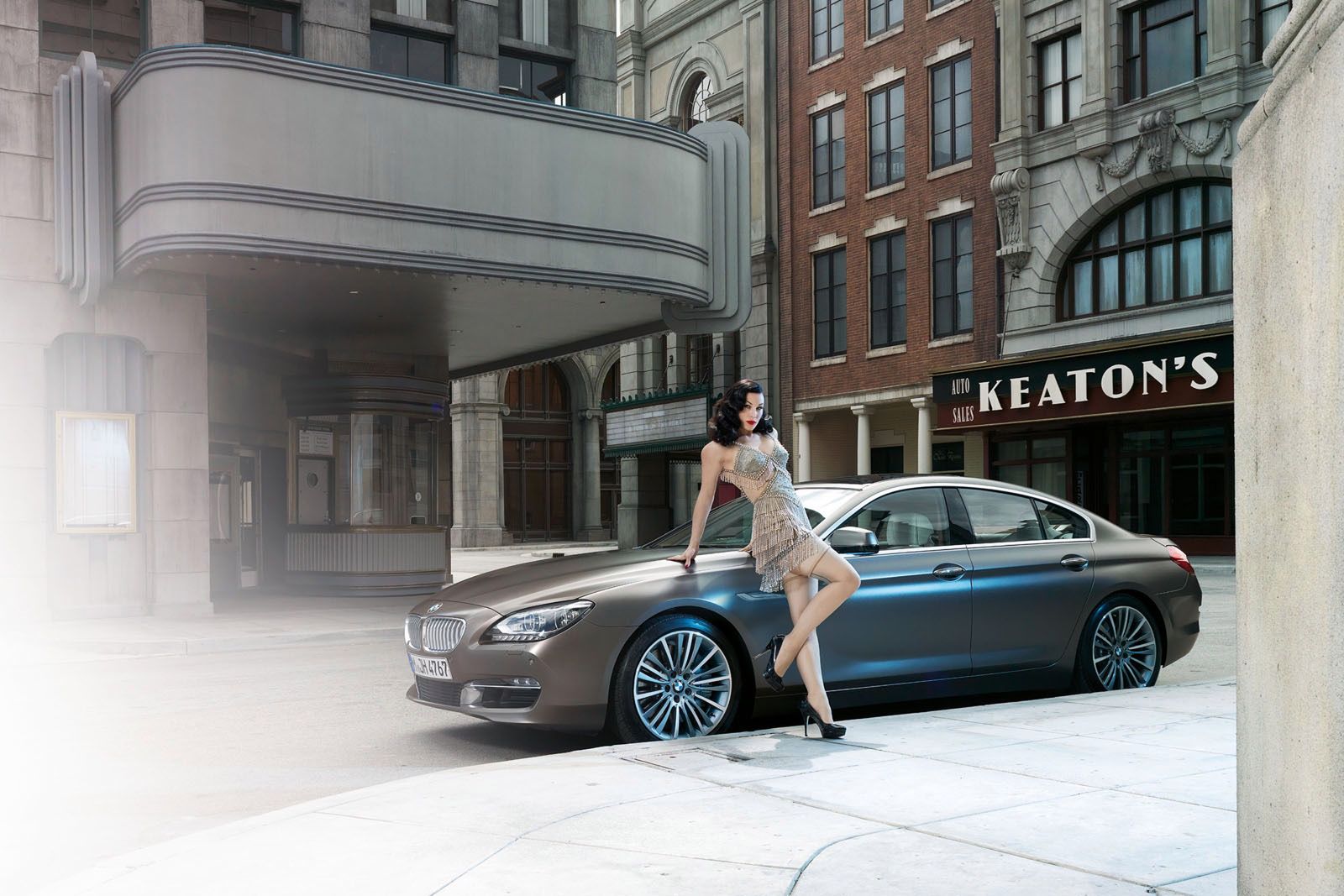 BMW 650i Gran Coupé w burleskowym stylu [galeria] 13