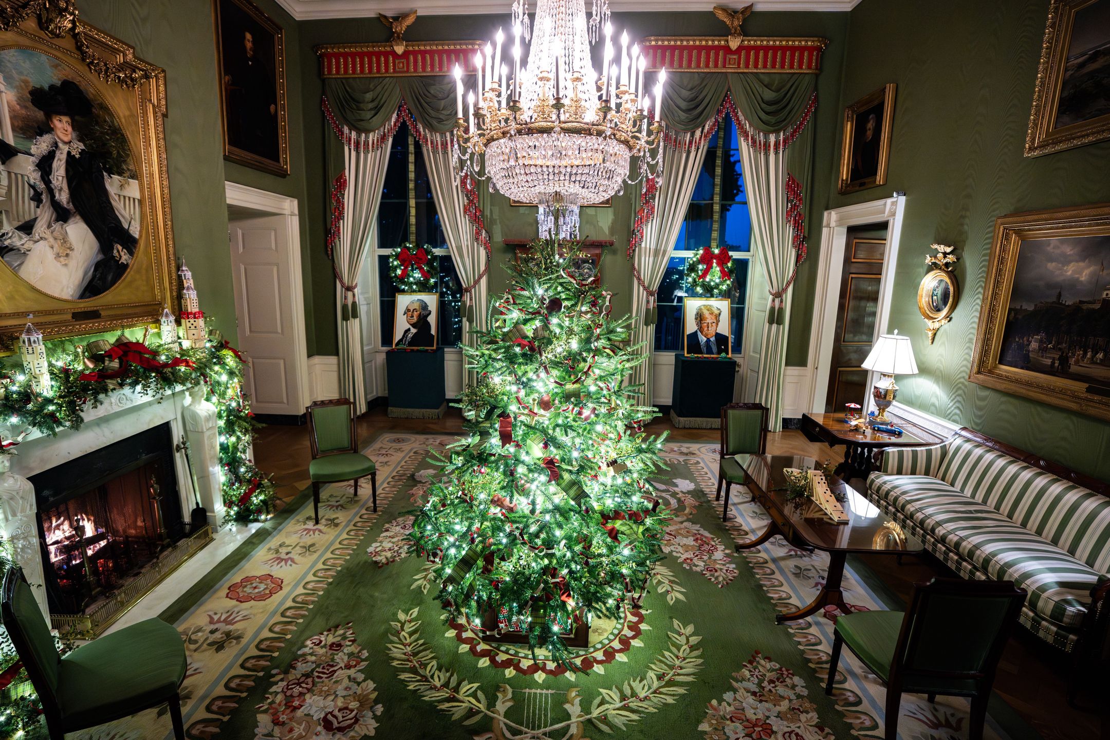 Dekoracje w Białym Domu