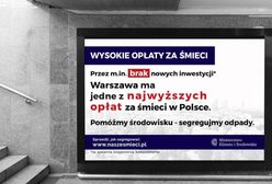 Warszawa. Nowa kampania reklamowa Ministerstwa Klimatu i Środowiska. Tematem opłaty za śmieci w stolicy