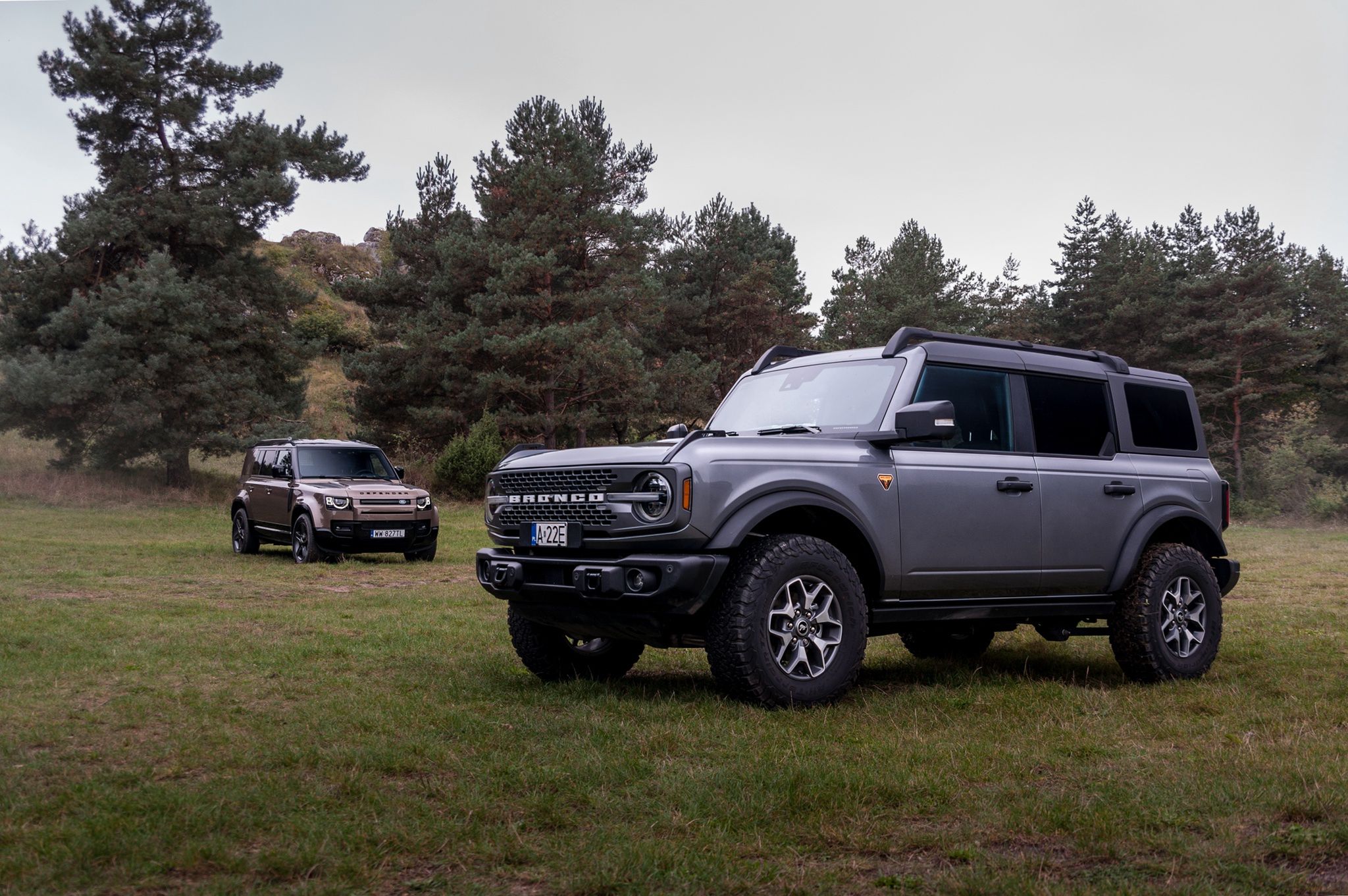 Defender, Bronco, Wrangler