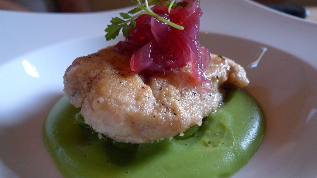 Duszona grasica cielęca