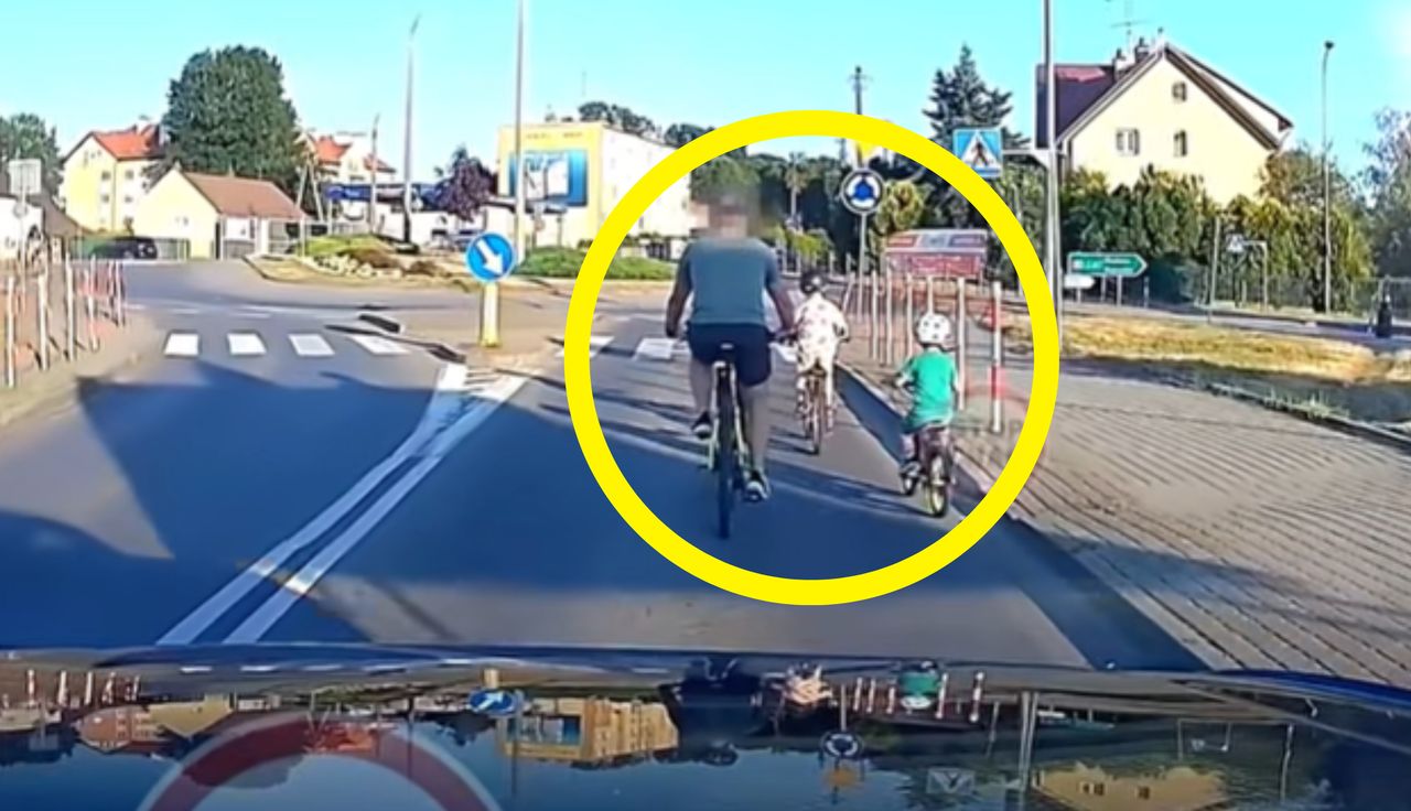 Jechał z dziećmi. Policjant bez ogródek. "Skrajnie nieodpowiedzialne"