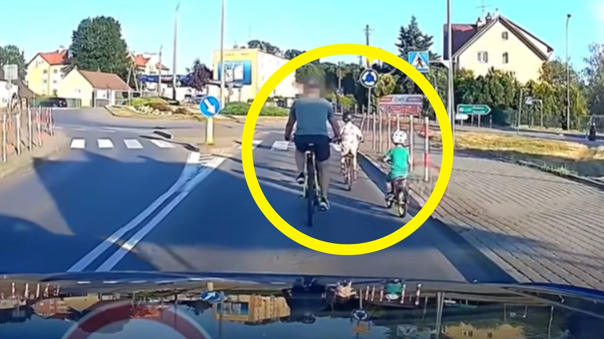 Nieodpowiedzialne zachowanie mężczyzny.
