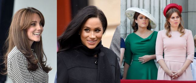 Kate, Meghan, Eugenia i Beatrycze