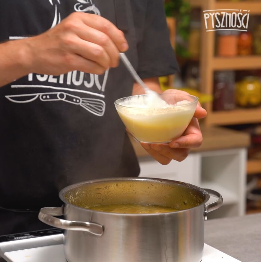 Hardening soup