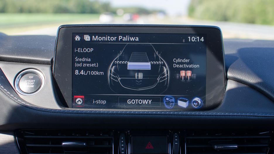 System dezaktywacji dwóch cylindrów przy niskim obciążeniu pomaga jednostce 2,5 litra uzyskać mniejsze zużycie paliwa przy spokojnej jeździe