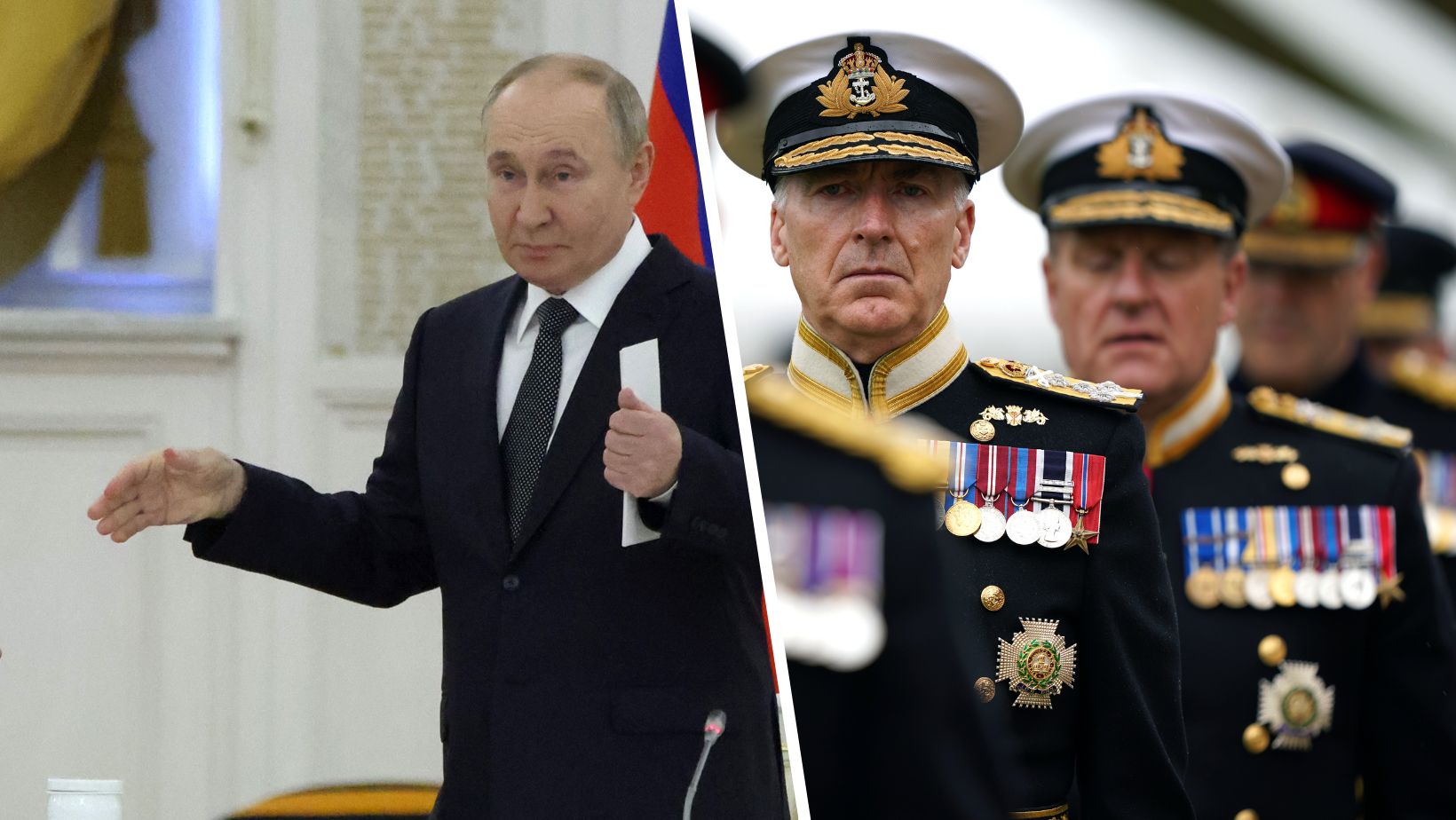 Władimir Putin / Tony Radakin