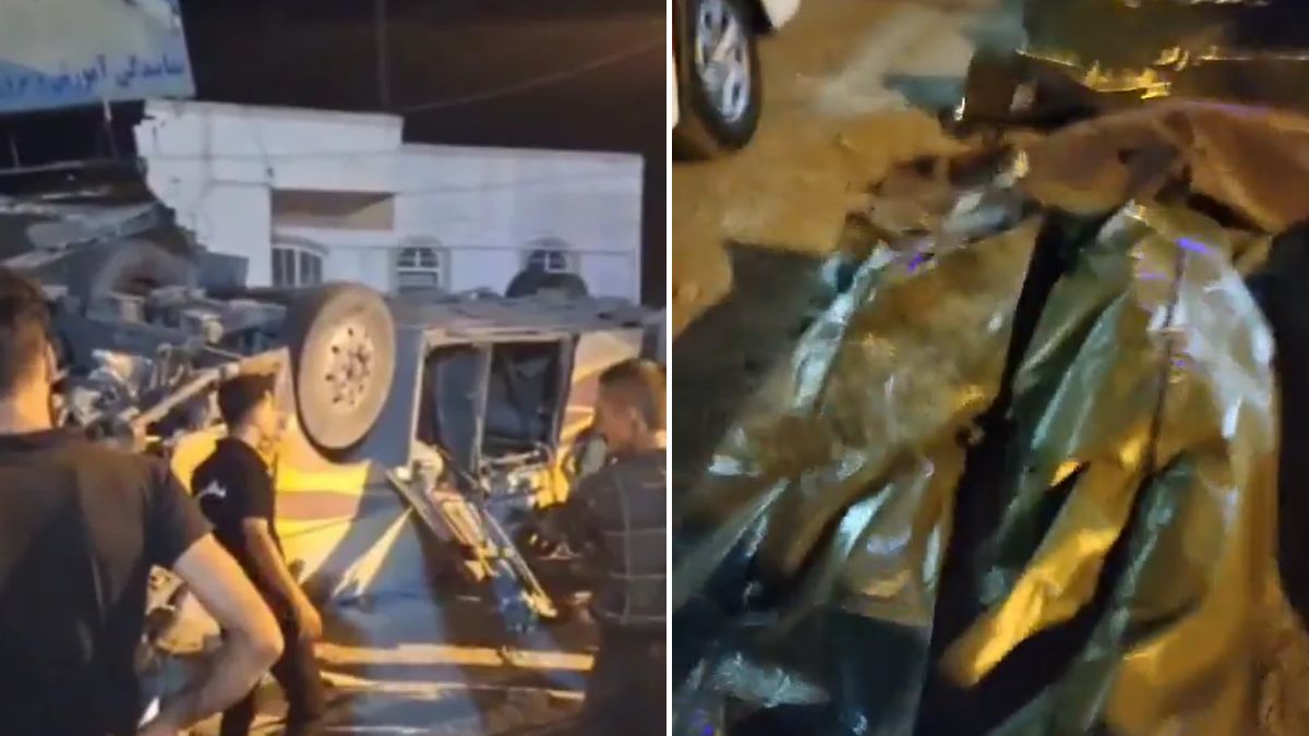 Tragiczny wypadek autokaru w Iranie.