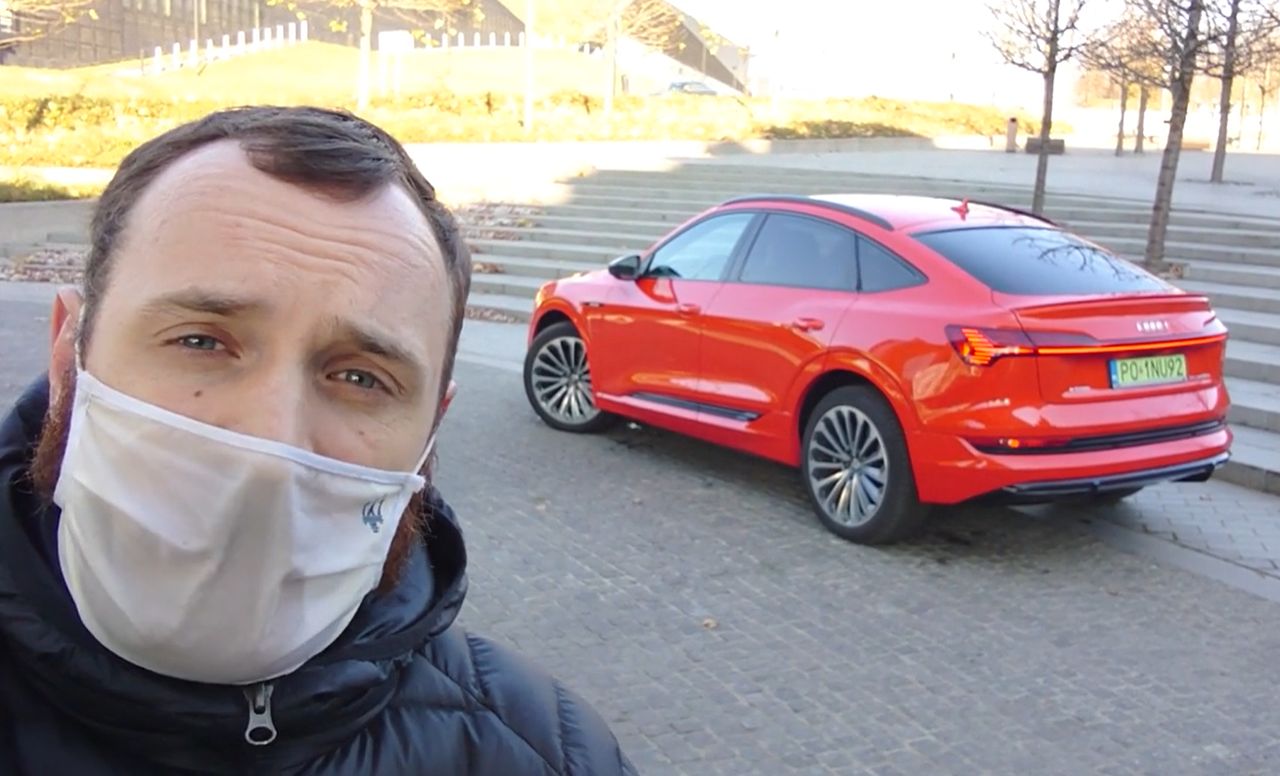 Vlog. Audi e-tron Sportback: cała prawda o podróżowaniu autem elektrycznym po Polsce