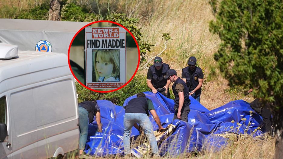 Znaleziono ubrania i kości. Dalszy ciąg poszukiwań Madeleine McCann