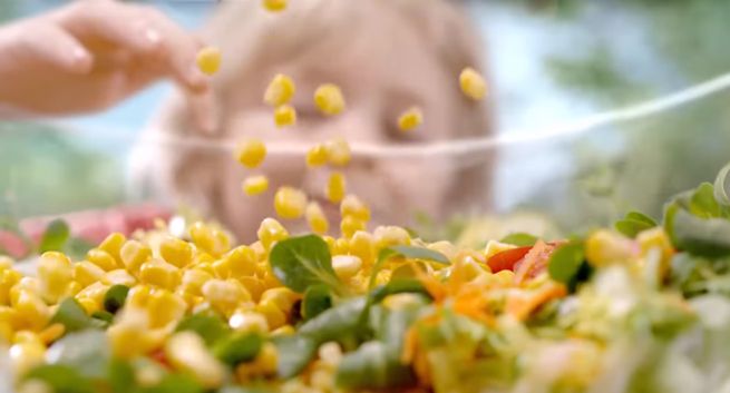 Bonduelle promuje w telewizji kukurydzę i groszek