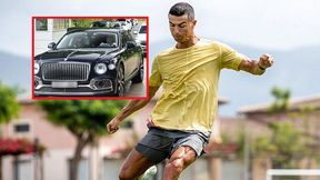 Co to był za wjazd! Ronaldo za kierownicą cacka za 1,4 mln [FOTO]