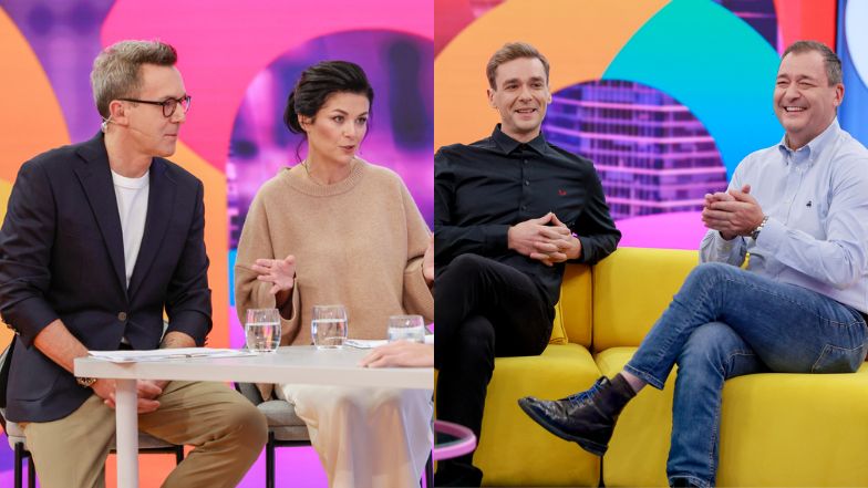 Jacek Rozenek zaskoczył Katarzynę Cichopek w "Halo tu Polsat"