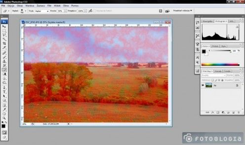 Photoshop: trochę lepsze chmury 3