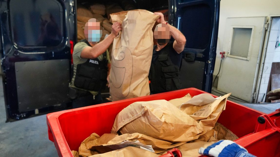 Narkotyki poszły z dymem 