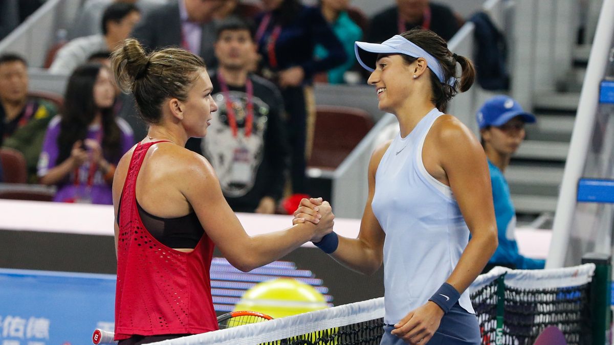 Simon Halep i Caroline Garcia