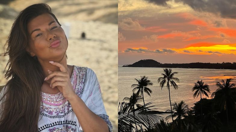 Edyta Górniak pozuje topless na plaży