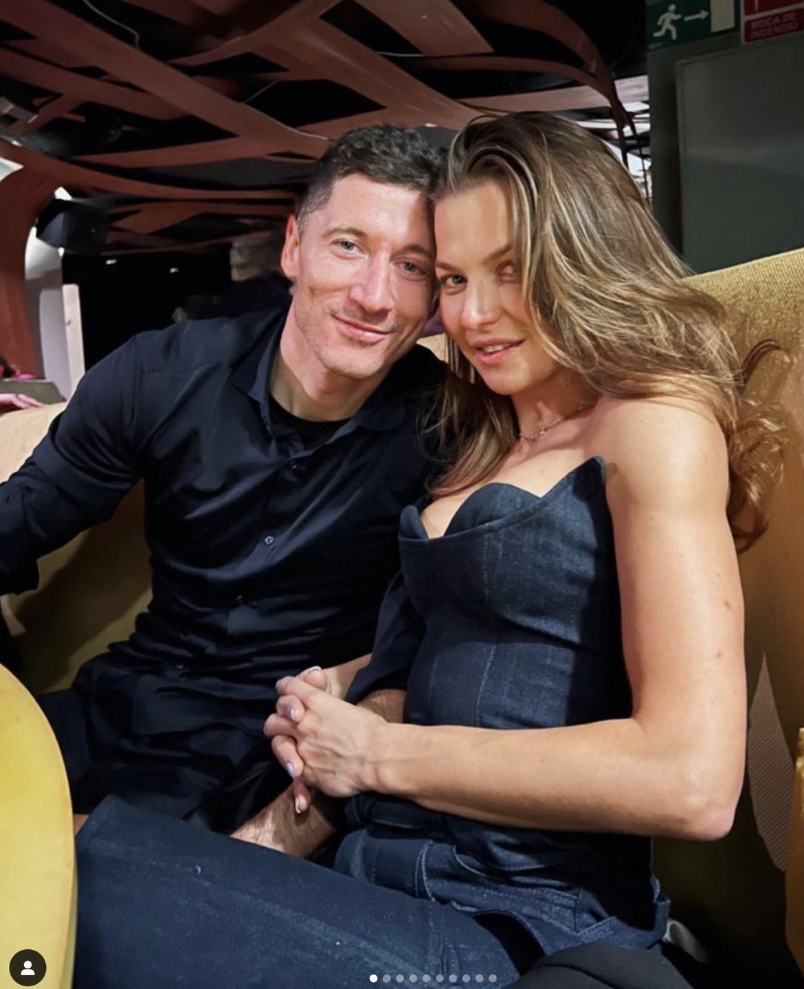 Anna. i Robert Lewandowscy 