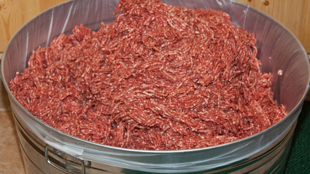 Surowa mielona jagnięcina