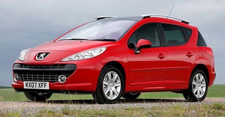 Oficjalne zdjęcia Peugeota 207 SW