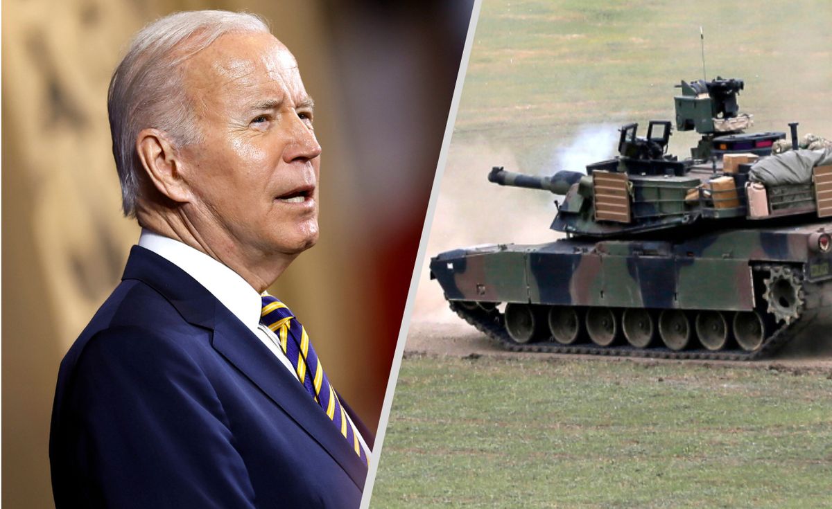 USA. Prezydent Biden zapowiedział przekazanie Ukrainie 31 czołgów M1 Abrams