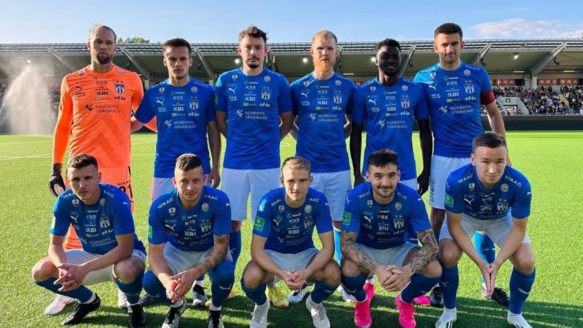 Instagram / KI Klaksvik / KI Klaksvik przed meczem z BK Hacken w eliminacjach Ligi Mistrzów